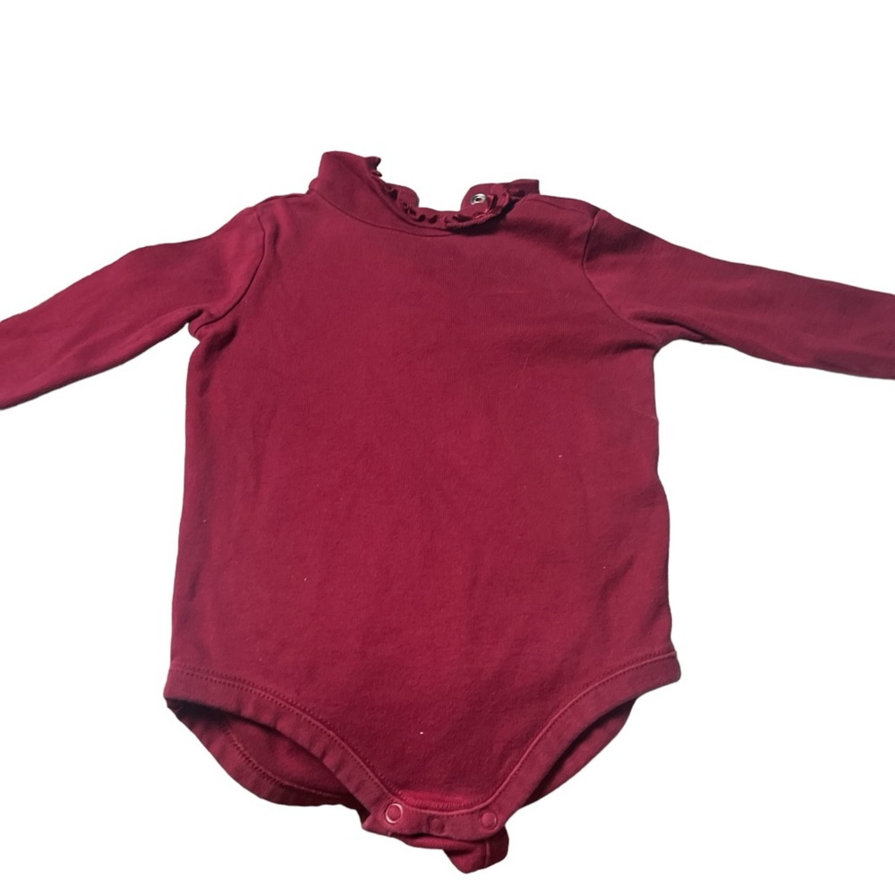Gymboree Maroon Onsie